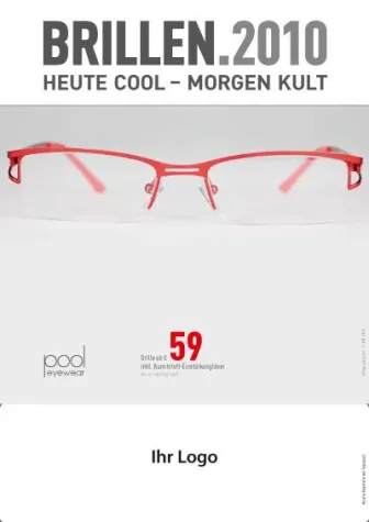 Werbung für designorientierte Optiker Bild: Werbung für designorientierte Optiker