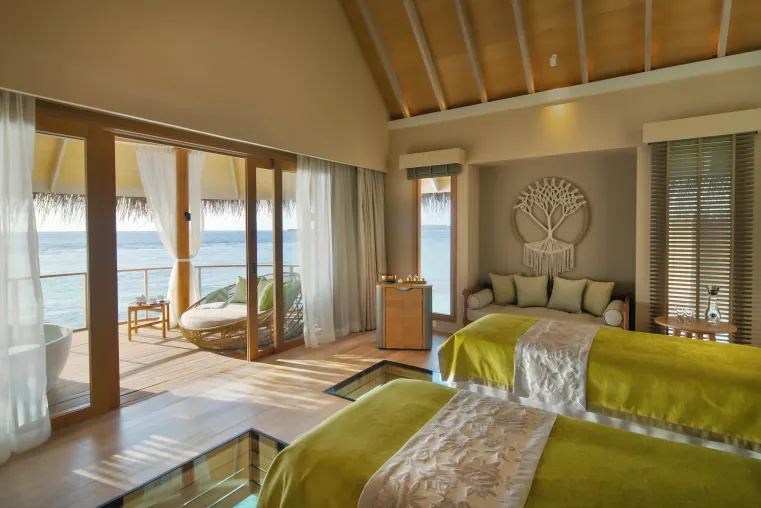 AYURVEDA-TEMPEL ANANDA IN THE HIMALAYAS ZU GAST IM INSELPARADIES THE NAUTILUS MALDIVES Bild: AYURVEDA-TEMPEL ANANDA IN THE HIMALAYAS ZU GAST IM INSELPARADIES THE NAUTILUS MALDIVES