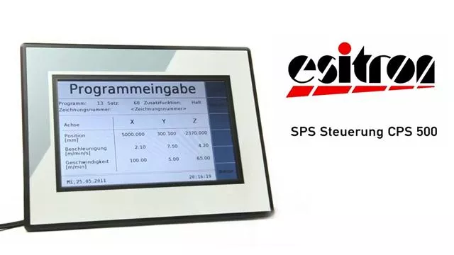 Bild: Bedienen, Visualisieren, Steuern, Regeln: SPS-Steuerung CPS 500 von Esitron