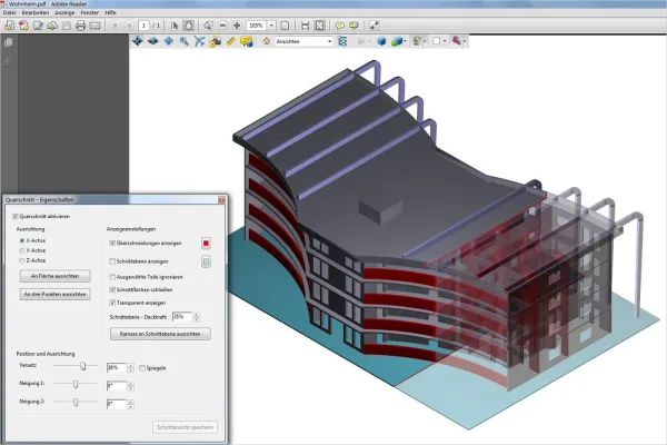 Bild: 3D-CAD für effizienteres Arbeiten im Team im Ingneiuer- und Fertigteilbau
