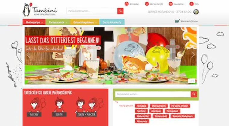 Bild: TAMBINI zum 'e-Start-up 2.015' auf der etailment 2.015 gewählt