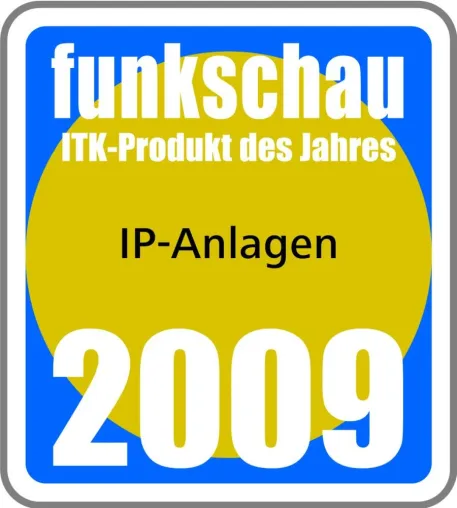 STARFACE ist die „IP-Anlage des Jahres 2009“ Bild: STARFACE ist die „IP-Anlage des Jahres 2009“