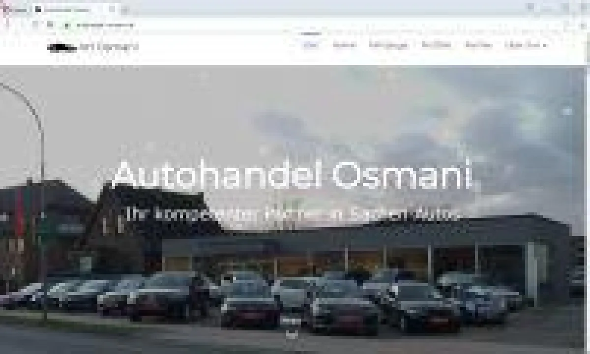 cmsGENIAL-System für Autohandel Osmani