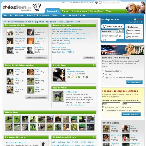 Deutsche Hunde-Community unterstützt Obama bei "first dog" Entscheidung Bild: Deutsche Hunde-Community unterstützt Obama bei "first dog" Entscheidung