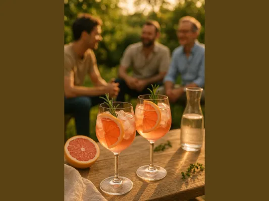 Bild: Vatertag mit Charakter: Likör FRENZEL Grapefruit als stilvolles Geschenk