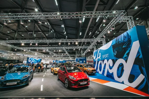 Bild: Agentur BRAND.L setzt die Marke FORD bei der Vienna Autoshow 2019 in Szene