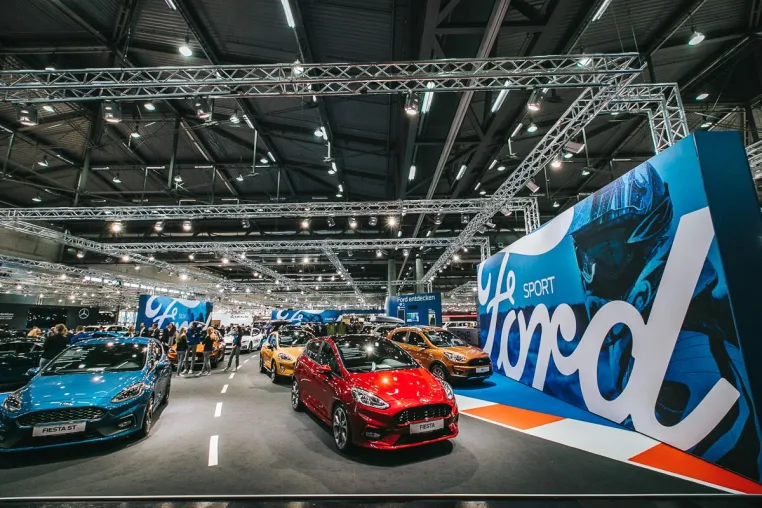 Bild: Agentur BRAND.L setzt die Marke FORD bei der Vienna Autoshow 2019 in Szene