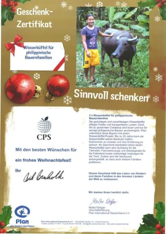 Bild: CPS – Creative Partner Services spendet erneut für Plan International