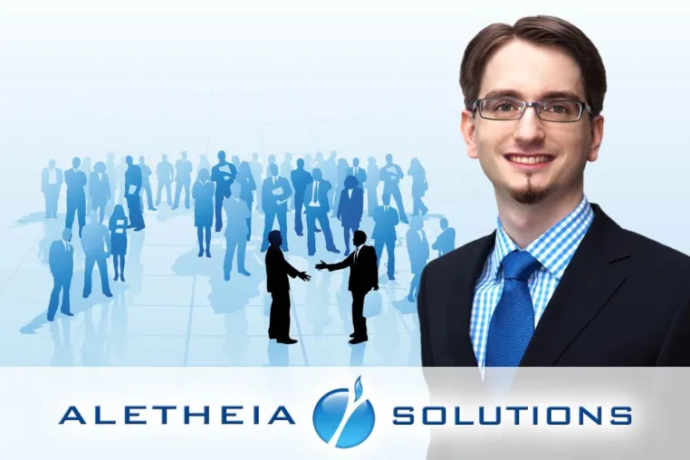 Bild: Aletheia Solutions GmbH auf der NewCome 2009