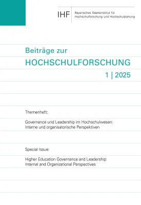 Bild: Hochschulen zukunftsfähig steuern und führen: Governance und Leadership (in) einer komplexen Expertenorganisation