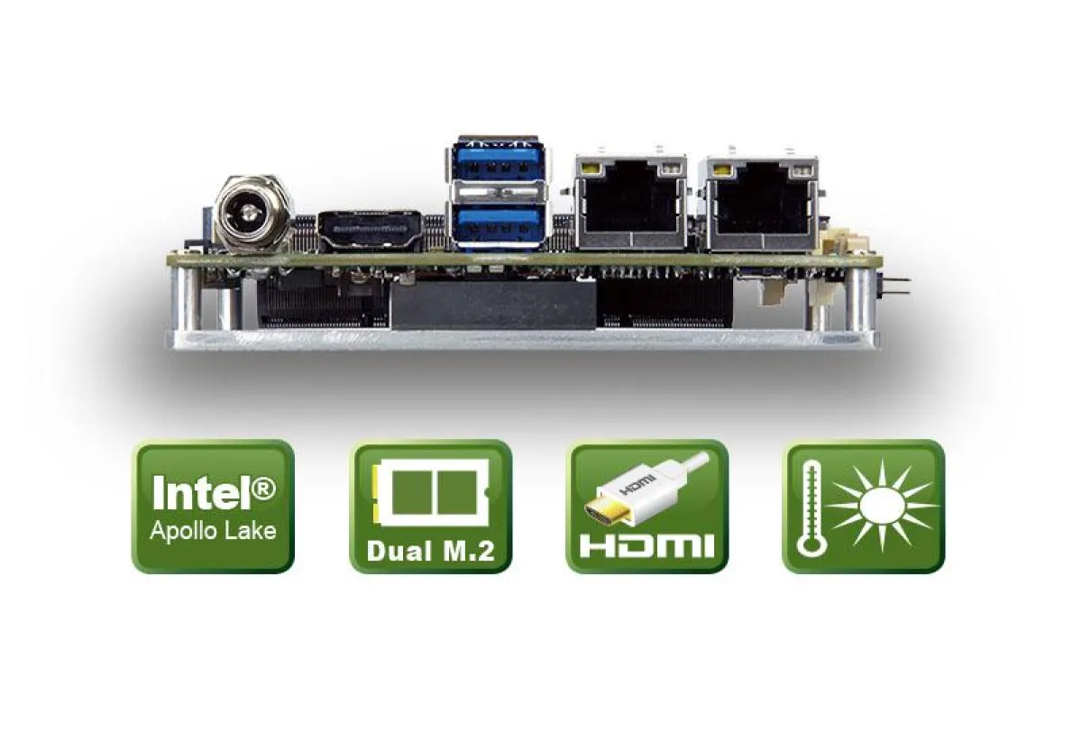 HYPER-AL – Kompaktes Embedded Board mit Apollo Lake SoC