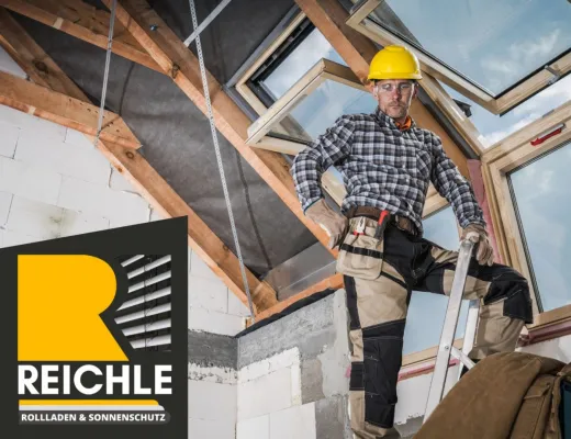 Neubau und Neugründung - REICHLE ROLLLADEN & SONNENSCHUTZ GMBH Bild: Neubau und Neugründung - REICHLE ROLLLADEN & SONNENSCHUTZ GMBH