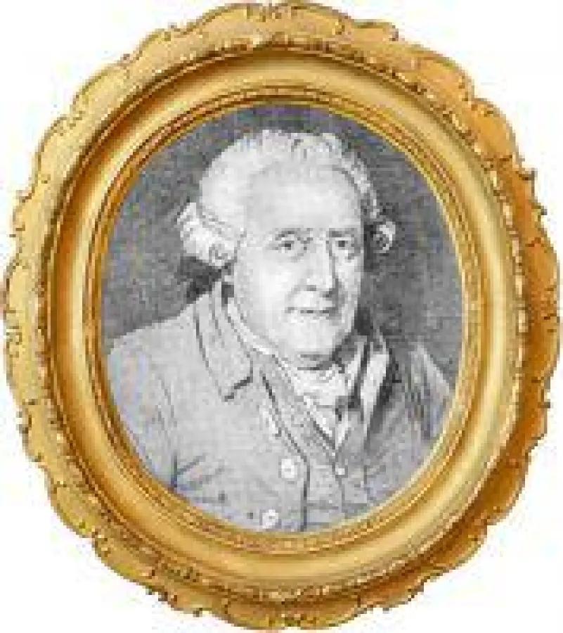 Das ist Wilhelm Friedemann Bach. Wilhelm Friedemann Bach mit 