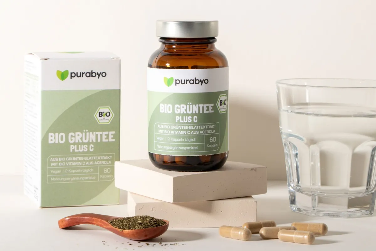 Bio Grüntee Plus C (© Purabyo)