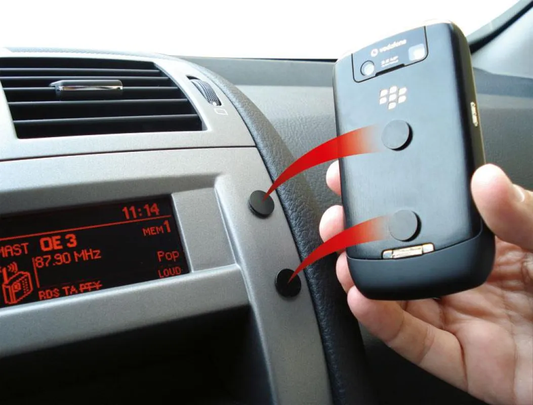 GLAGG - die kleinste Universalhalterung der Welt für Mobiltelefon, Fernbedienung, MP3-Player, Campingzubehör, Büroartikel uvm.