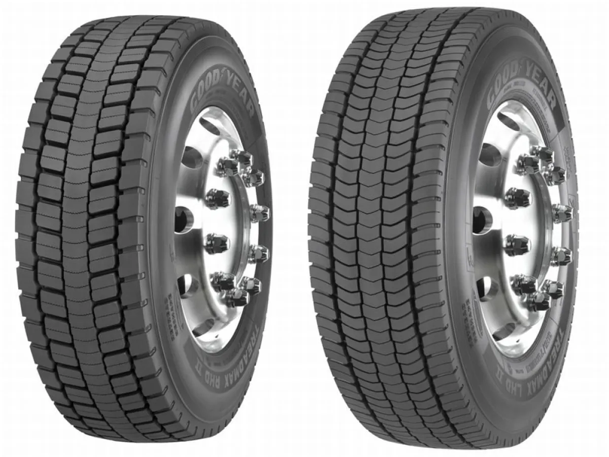 Goodyear Dunlop erweitert die Produktpalette der Premium-Werkserneuerung TreadMax auf Goodyear Max-Technology-Karkassen mit dem TreadMax Marathon LHD II und dem TreadMax Regional RHD II.