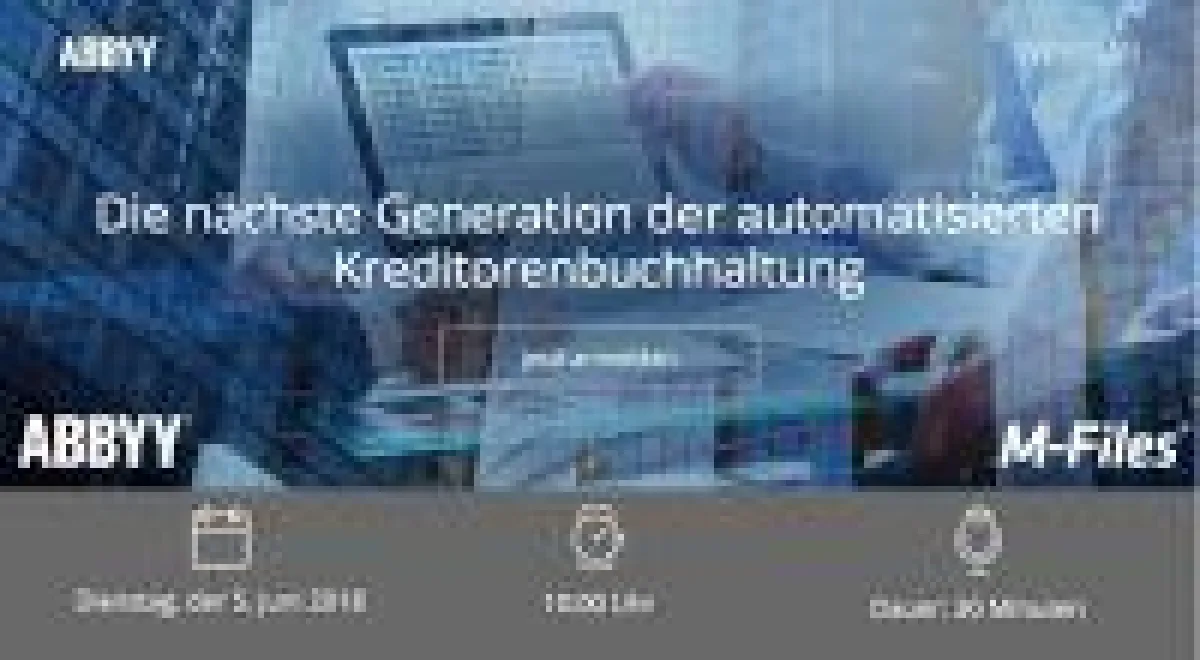 M-Files und ABBYY sorgen gemeinsam für effiziente Eingangsrechnungsverwaltung
