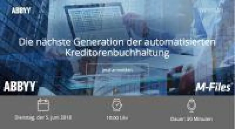 Bild: M-Files und ABBYY sorgen gemeinsam für effiziente Eingangsrechnungsverwaltung