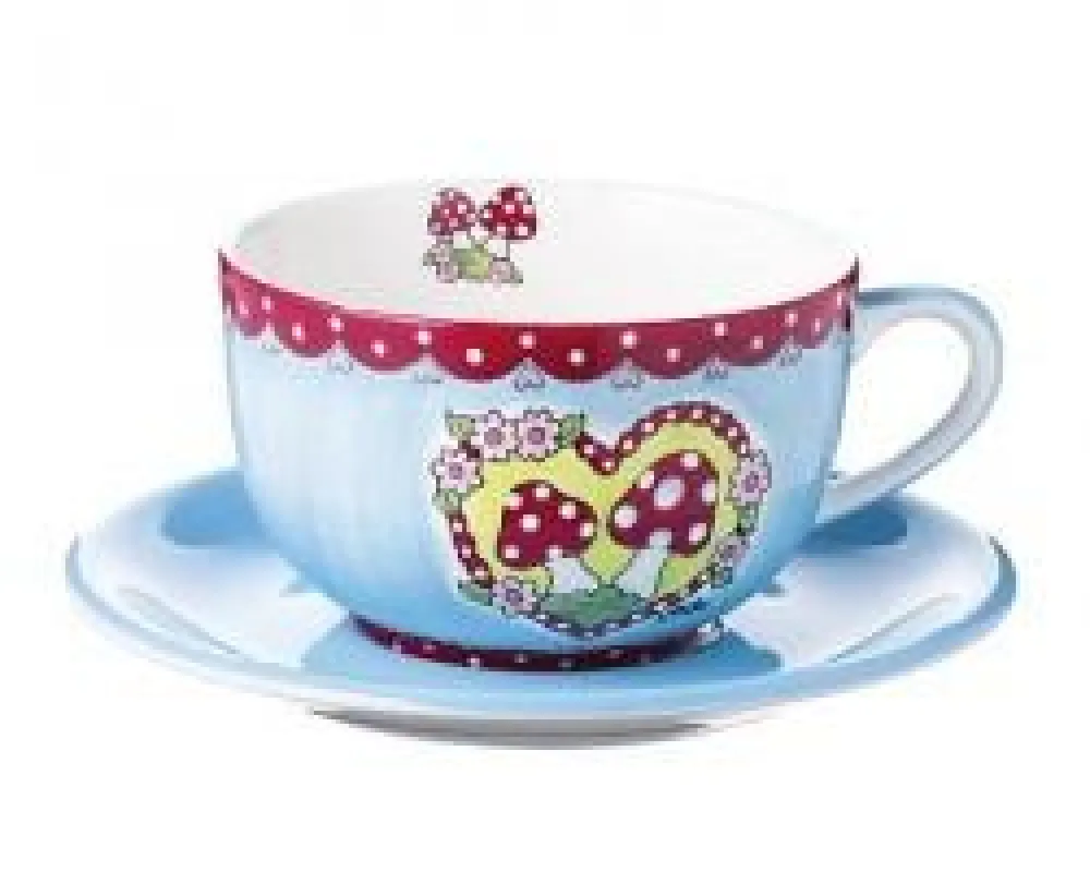 Design Mila - Jumbo Tasse Glückspilze