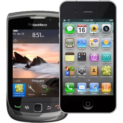 Bild: Volle Flexibilität mit den Conferencing Apps für iPhone und BlackBerry®