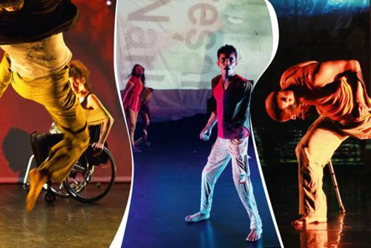 DIN A 13 tanzcompany - Tranz-/-flexion © Schrage, Meyers_Orig., Mendez, Thenuwara