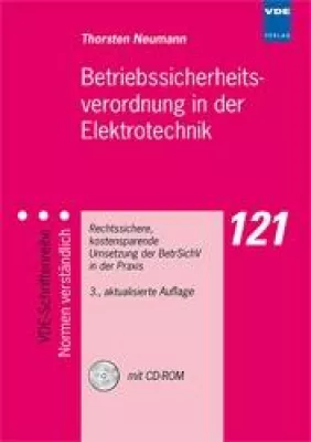 Bild: NEUERSCHEINUNG - Betriebssicherheitsverordnung in der Elektrotechnik