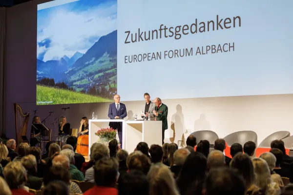 Bild: 80 Jahre Europäisches Forum Alpbach wurde im Congress Centrum Alpbach gefeiert