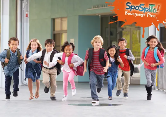 Bild: Mit dem SpoSpiTo-Bewegungs-Pass laufend zu mehr Gesundheit und Klimaschutz