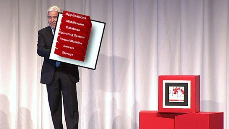 Bild: büro bewegt lässt ORACLE schweben: Die Oracle Cloud wird zum Erlebnis - virtuell und in 3D