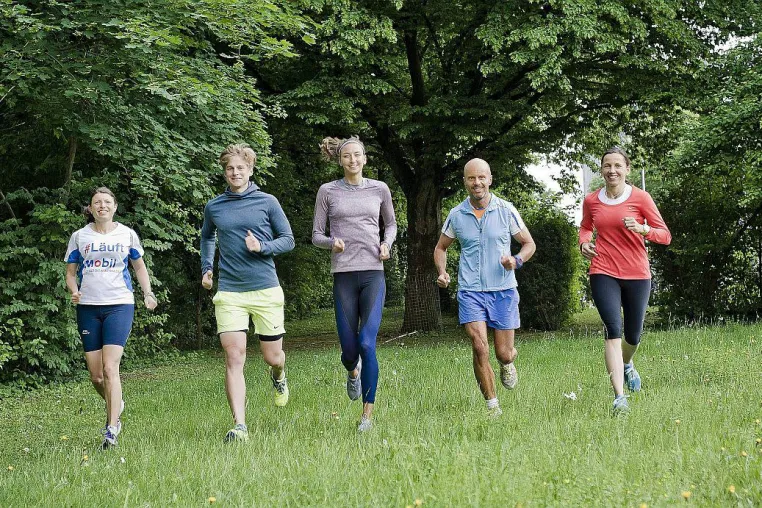 BKK Mobil Oil Lauftreff mit Florian Neuschwander Bild: BKK Mobil Oil Lauftreff mit Florian Neuschwander
