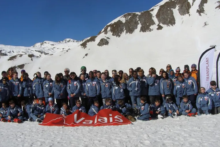 Bild: 3 deutsche Teilnehmer beim Tackers-Ski Camp
