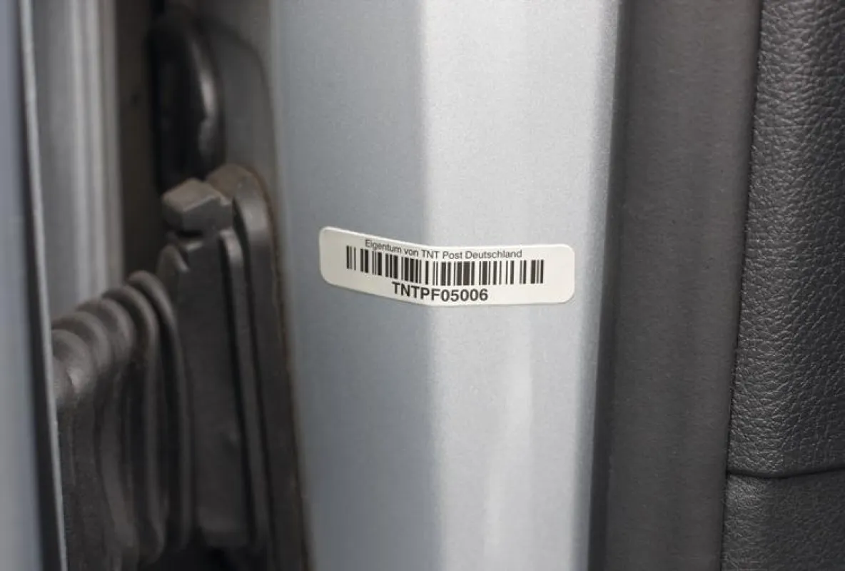 Aluminiumlabel für die Kennzeichnung von Fahrzeugen