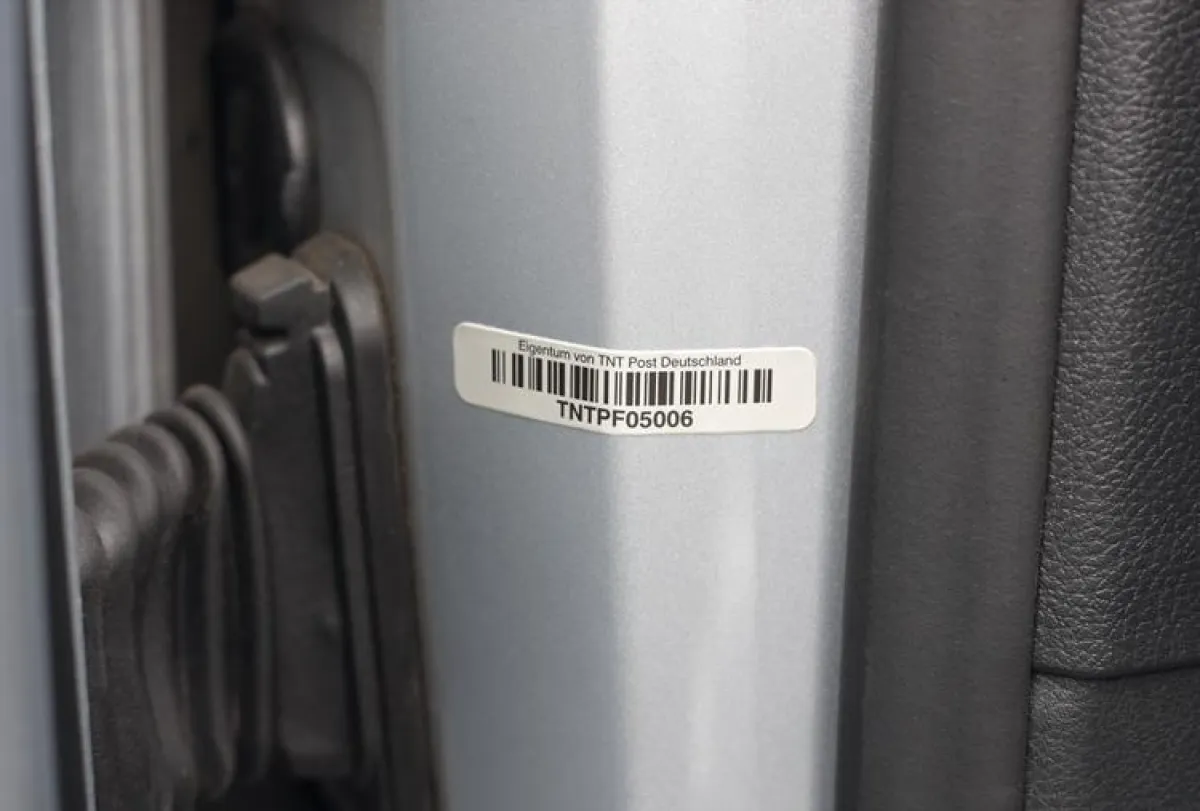 Aluminiumlabel für die Kennzeichnung  von Fahrzeugen