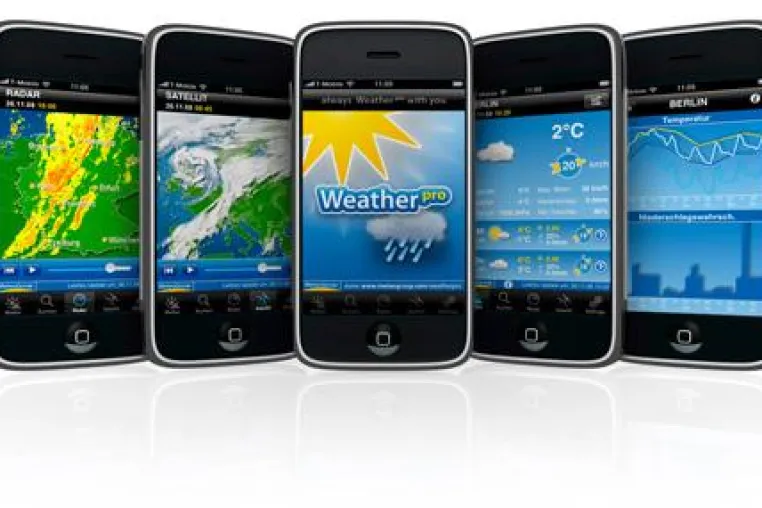 Bild: Wetter in der iCloud – Mit WeatherPro for iOS 5