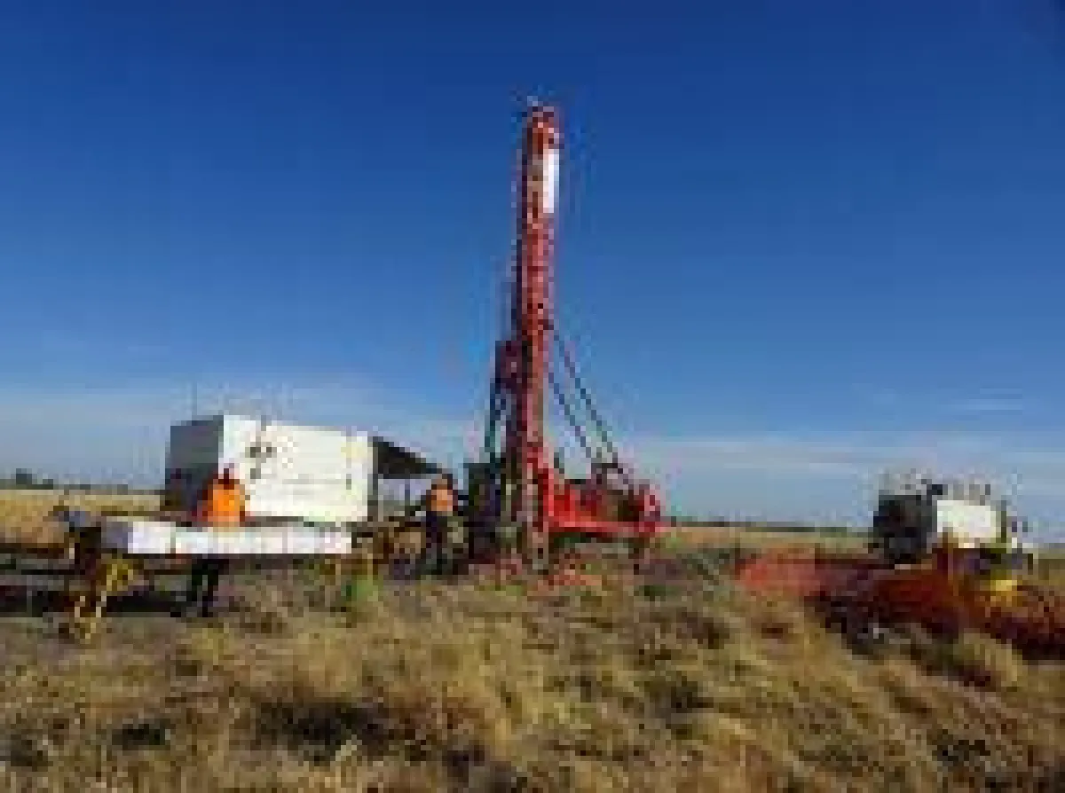 Bohrung auf dem Brooking-Projekt; Foto: Lucapa Diamond Company