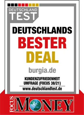 Bild: Burgia Sauerland bietet erneut "besten Deal" für Berufsbekleidung und erhält die Fokus Money-Auszeichnung
