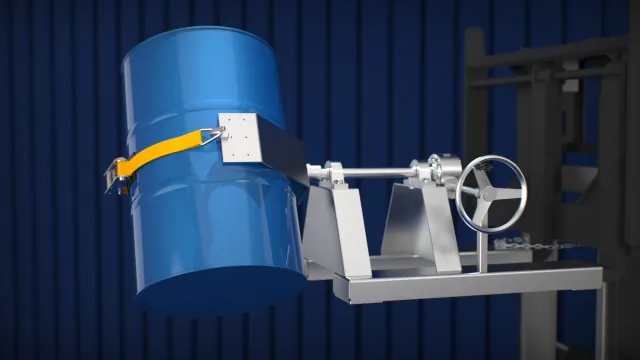 Bild: MEILLER entwickelt neue Fasshandling-Geräte aus Edelstahl für Lebensmittel- und Pharmaindustrie