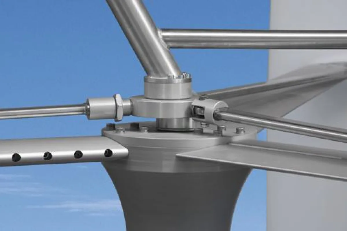 Optimierter Wirkungsgrad durch mechanische Pitch-Steuerung - Envento Windenergie GmbH