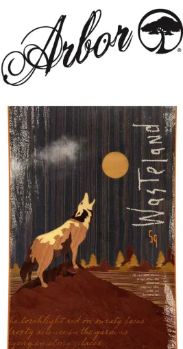 Bild: Einzigartiges Snowboard Arbor Wasteland wird auf der ISPO erstmalig zu sehen sein