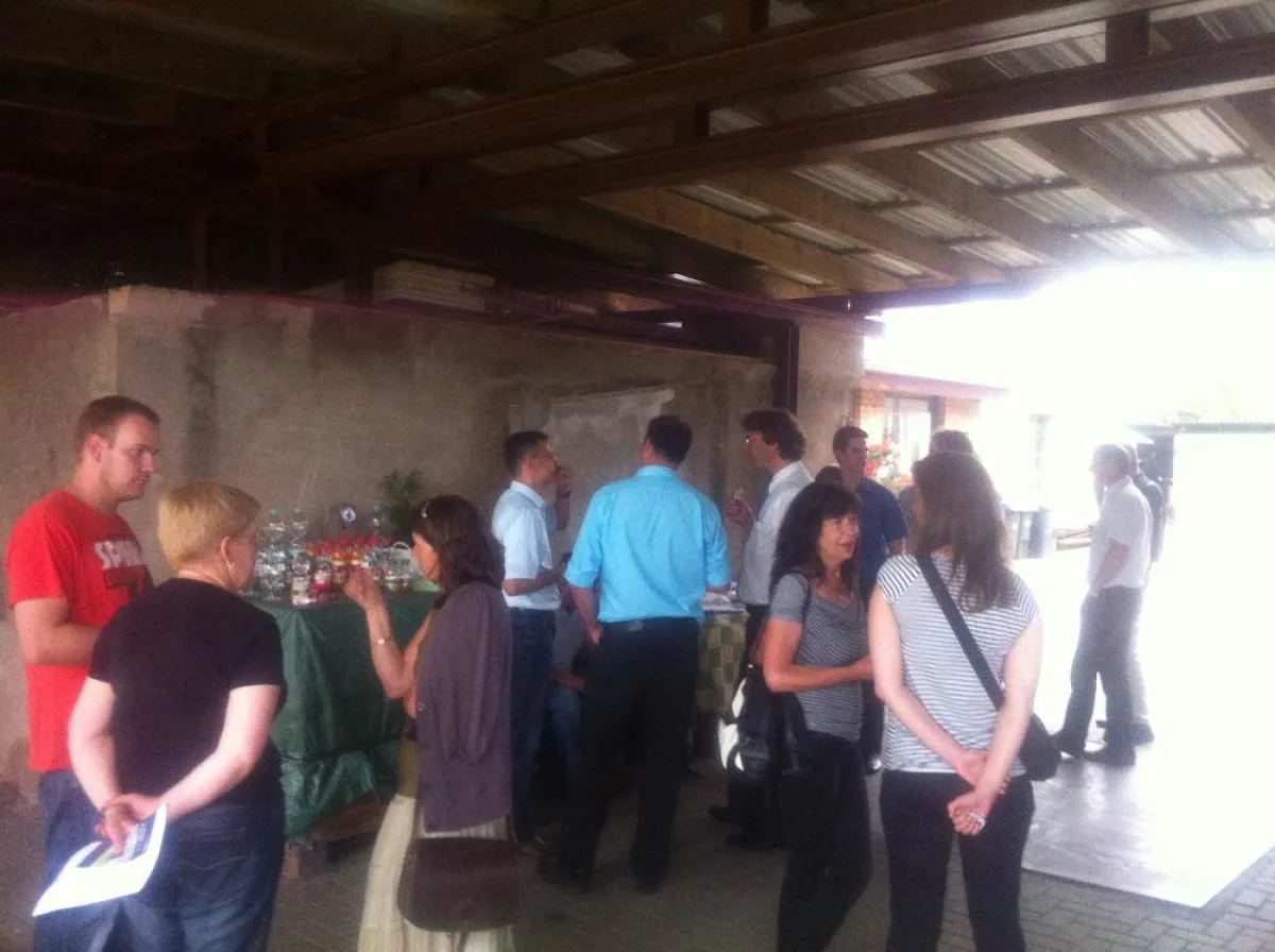 Unternehmensbesichtigung in der Dreherei und Metallbau - Heinz Lewanscheck