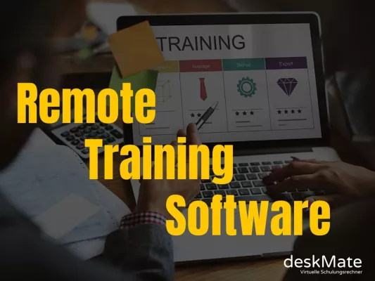 Bild: deskMate INFINITY: Neue Oberfläche für mühelose Verwaltung der Remote Training Software