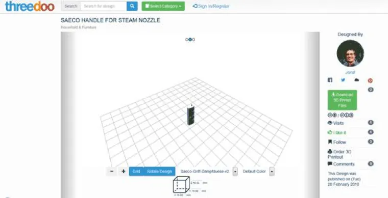 Bild: Erste Deutsche 3D-Druck Datenbank