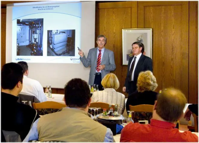 Bild: Hygieneinspektoren beraten über technische Optionen zur Legionellenprophylaxe