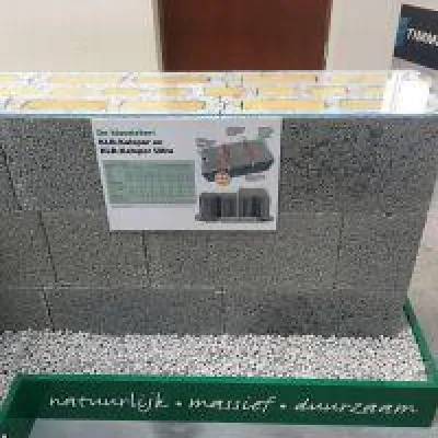 Bild: Zukunftsträchtige Leichtbeton-Konstruktionen im Schaufenster