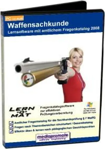 Bild: Lernsoftware für die Waffensachkunde-Prüfung nach § 7 WaffG