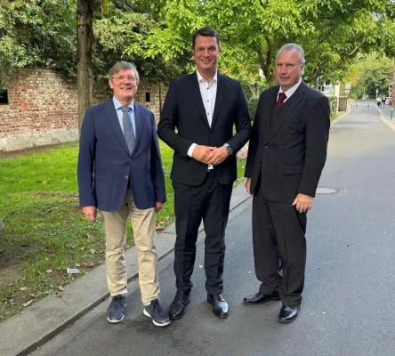 Bild: IfKom: Gespräch mit CDU-Landtagsabgeordneten Björn Franken zum Thema "Digitalisierung"
