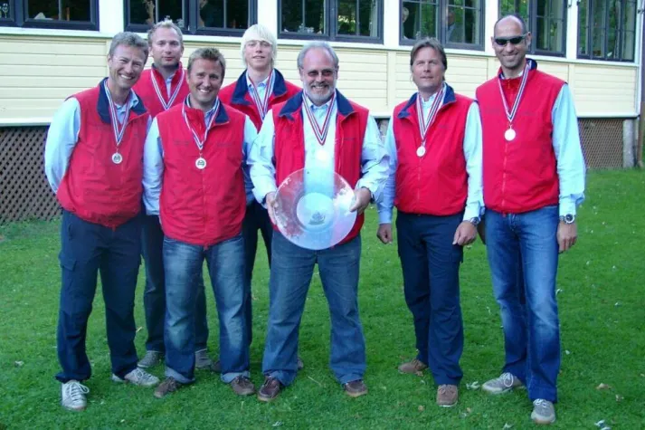 Bild: Die Westwind erringt die Vizeweltmeisterschaft im internationalen Seesegeln in Hanko, Norwegen