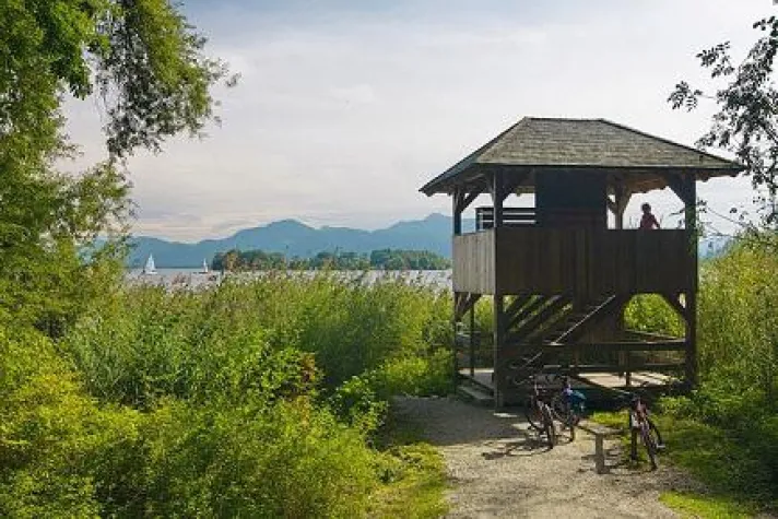 Bild: Die E-Bike-Turm-Tour am Chiemsee - Natur in Etappen erradeln