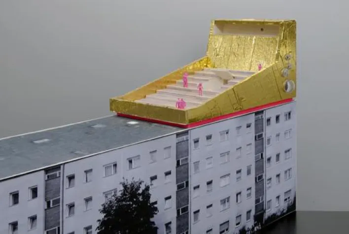 Bild: Auf’s Dach gebaut