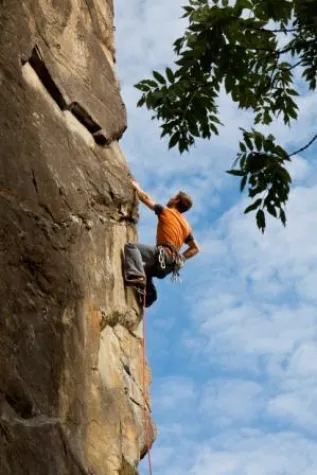 Bild: Klettern im Tiroler Oberland - Imst - Tirol - Faszination Fels